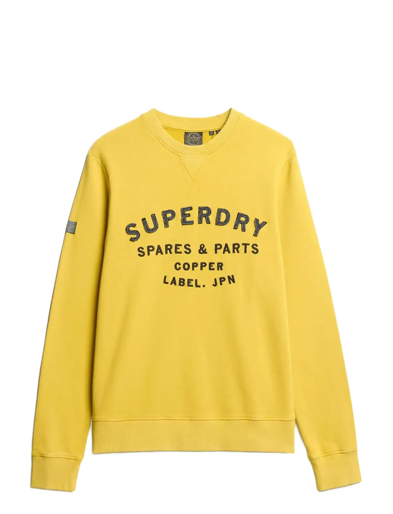SUPERDRY Workwear Applique Sweatshirt Gelb - S - Herren