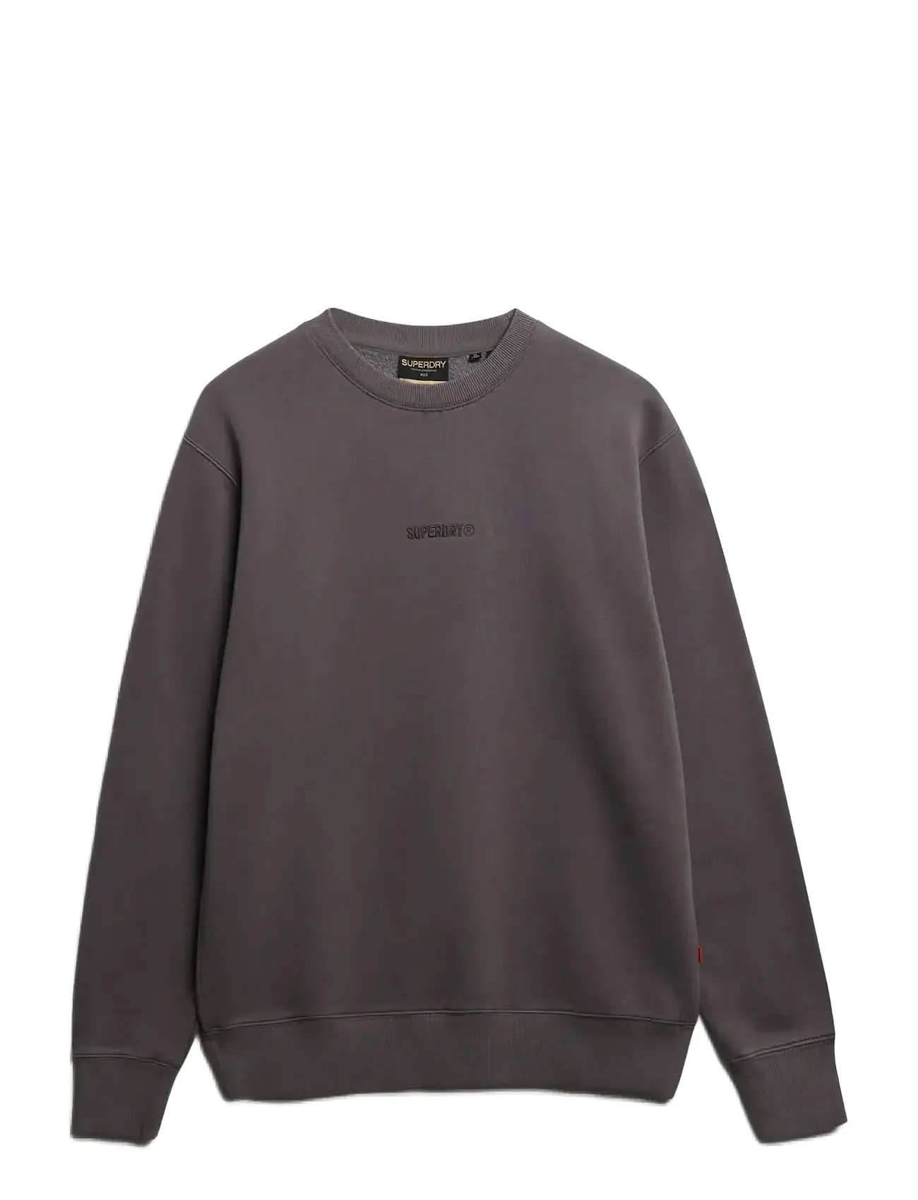 SUPERDRY Micro Logo Crew Grau - XXXL - Herren