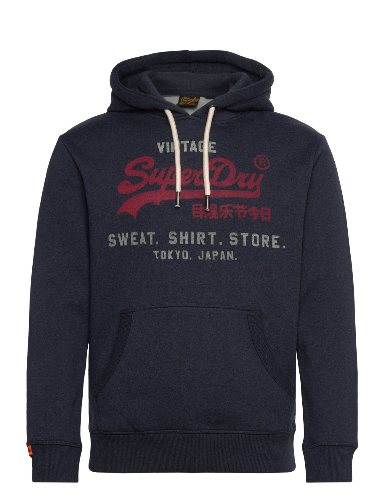 Superdry Vl Heritage Relaxed Hood Marinblå