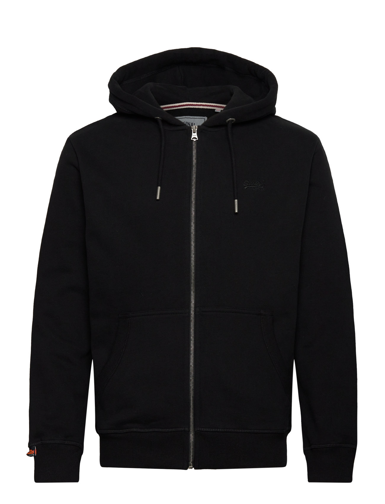 Superdry Essential Logo Zip Hoodie Hb Svart