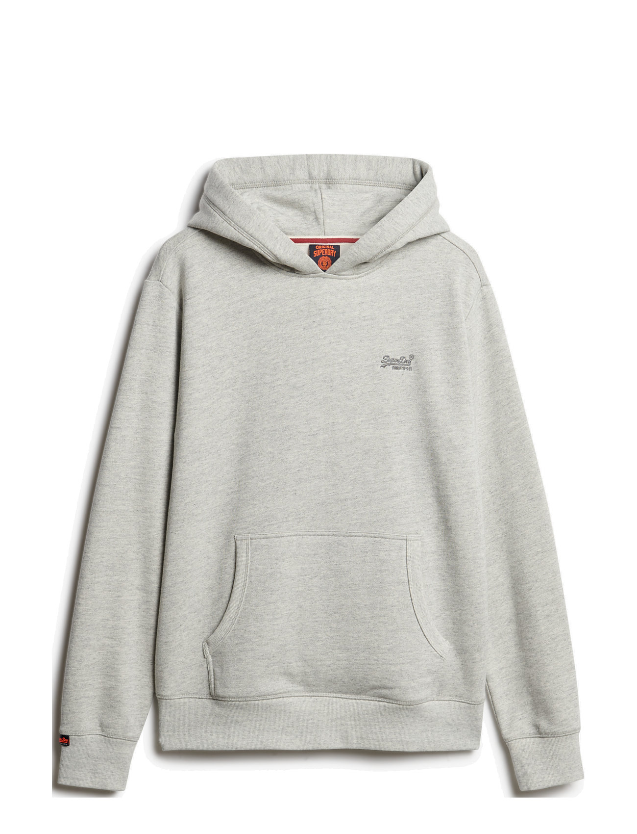 Superdry Essential Logo Hoodie Hb Grå