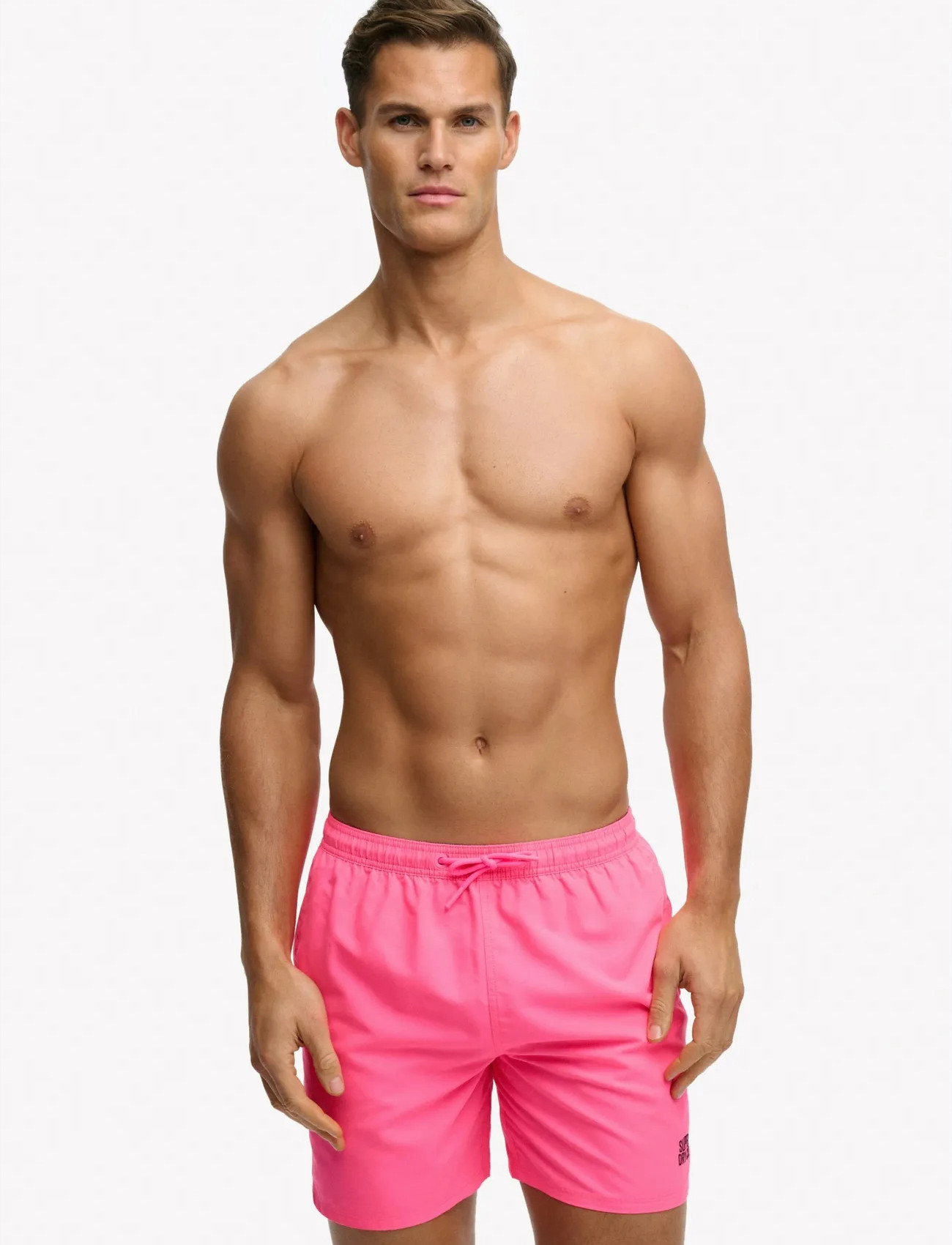 Superdry Essential 16 Swim Short, S, Pink, Badetøj > Shorts, Herre