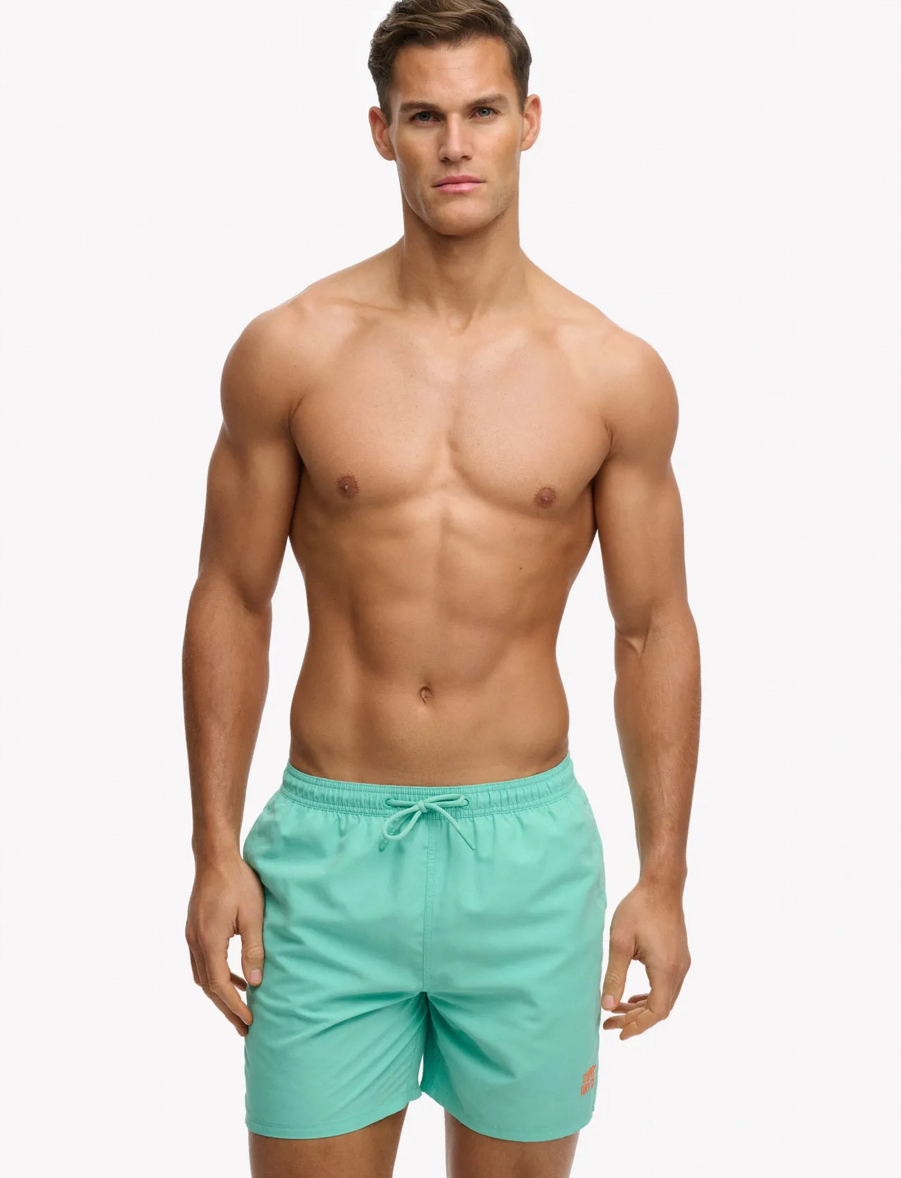 Superdry Essential 16 Swim Short, XL, Green, Badetøj > Shorts, Herre