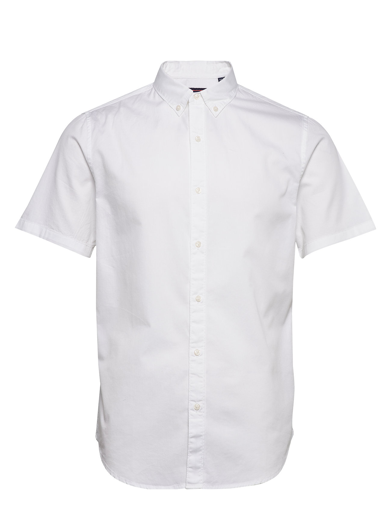 Classic Twill Lite S/S Shirt Lyhythihainen Paita Valkoinen Superdry