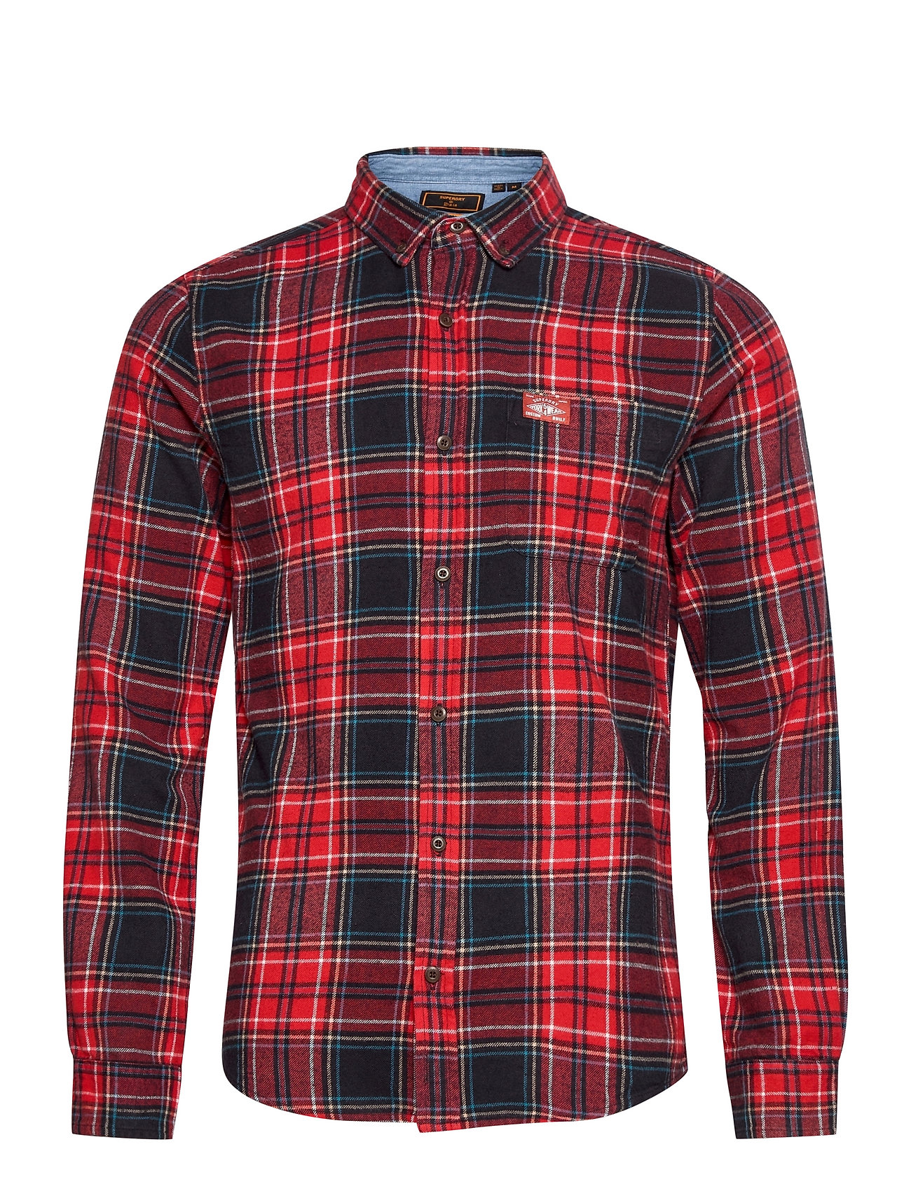 Heritage Lumberjack Shirt Paita Rento Casual Punainen Superdry