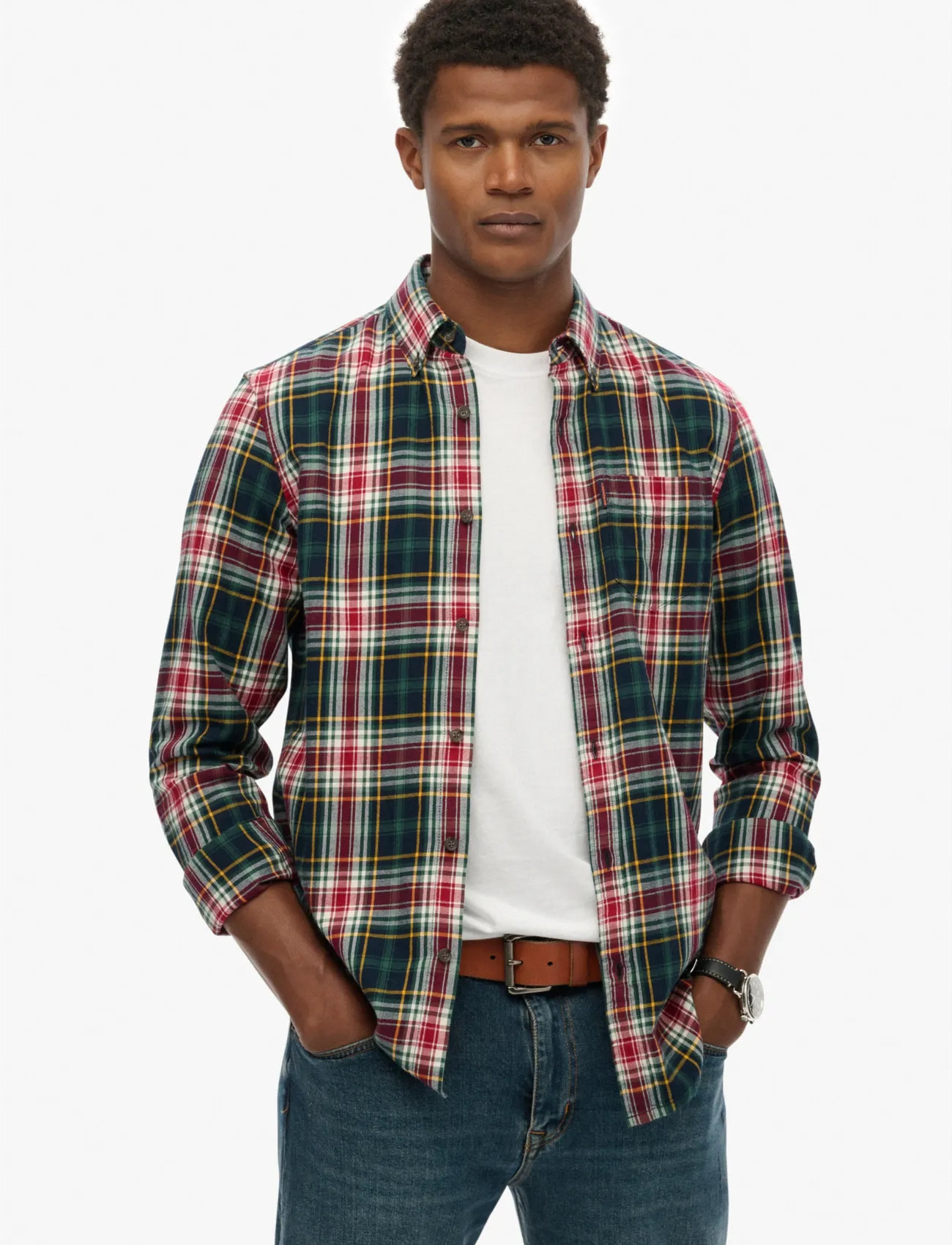 Superdry Vintage Check Shirt, M, Multi/patterned, Shirts > Checkered Shirt, Herre