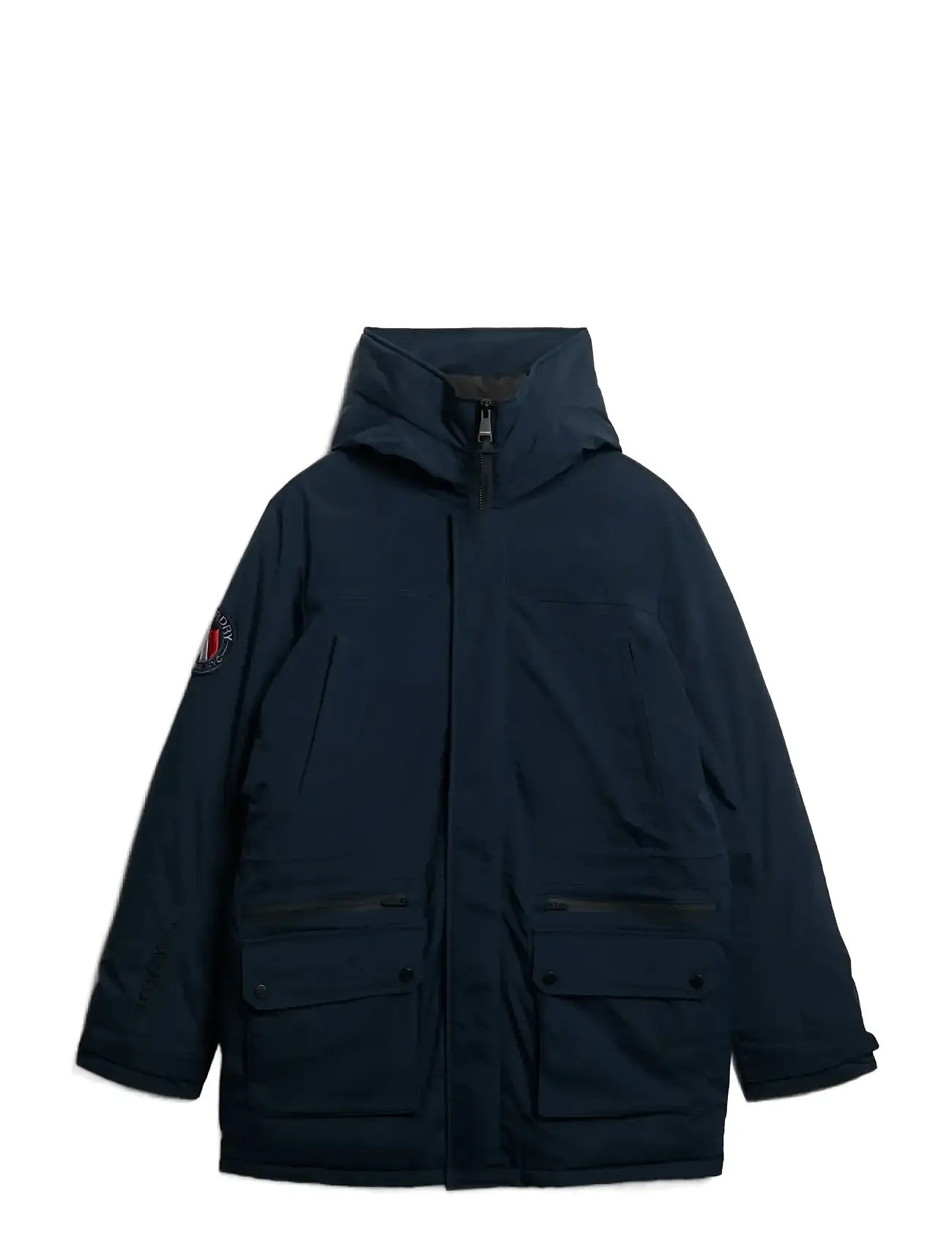SUPERDRY City Gefüttert Parka Jacke Navy - XXXL - Herren