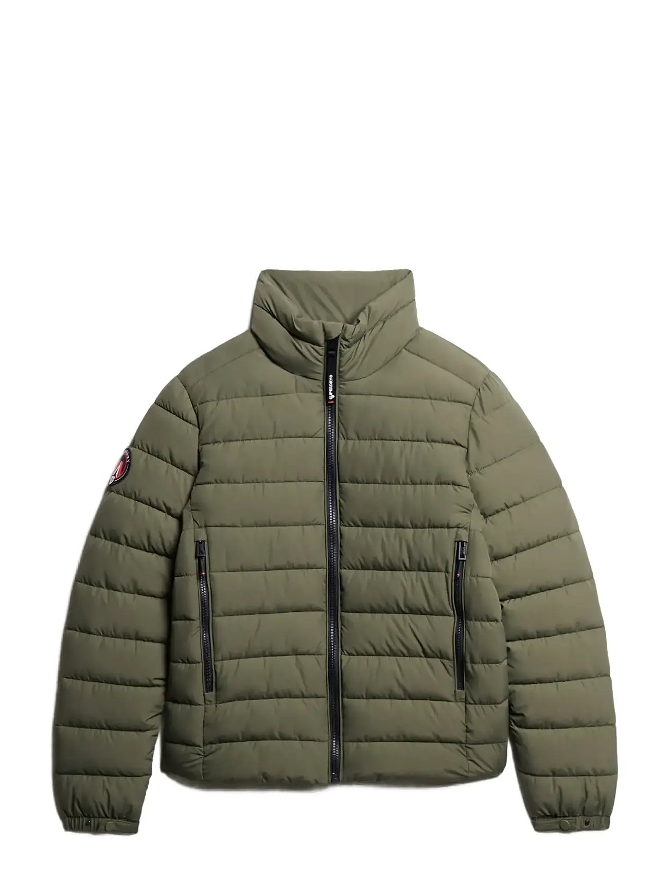 SUPERDRY Fuji Emb Gefüttert Jacke Khaki - XXL - Herren