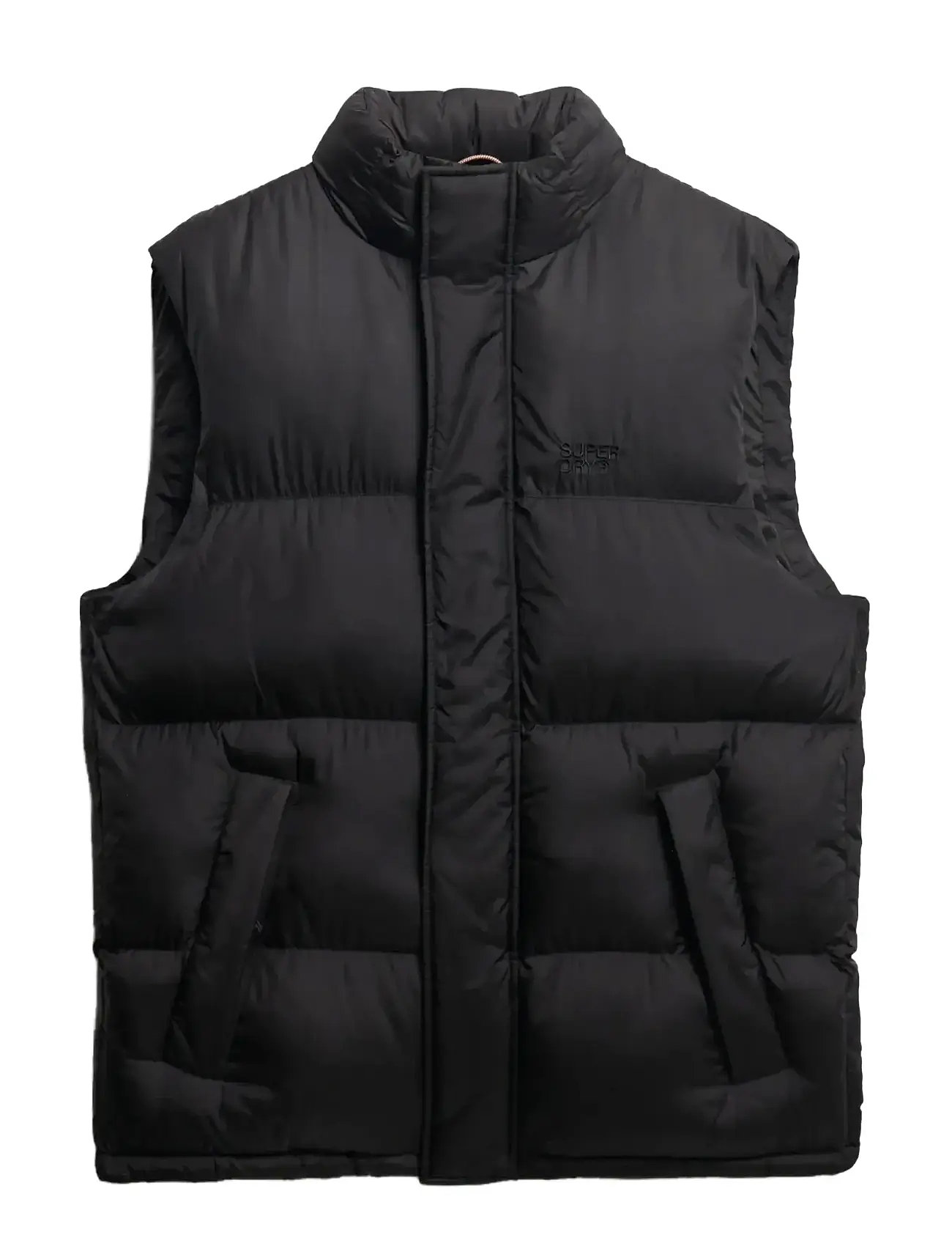 SUPERDRY Tech Gefüttert Weste Schwarz - XXL - Herren