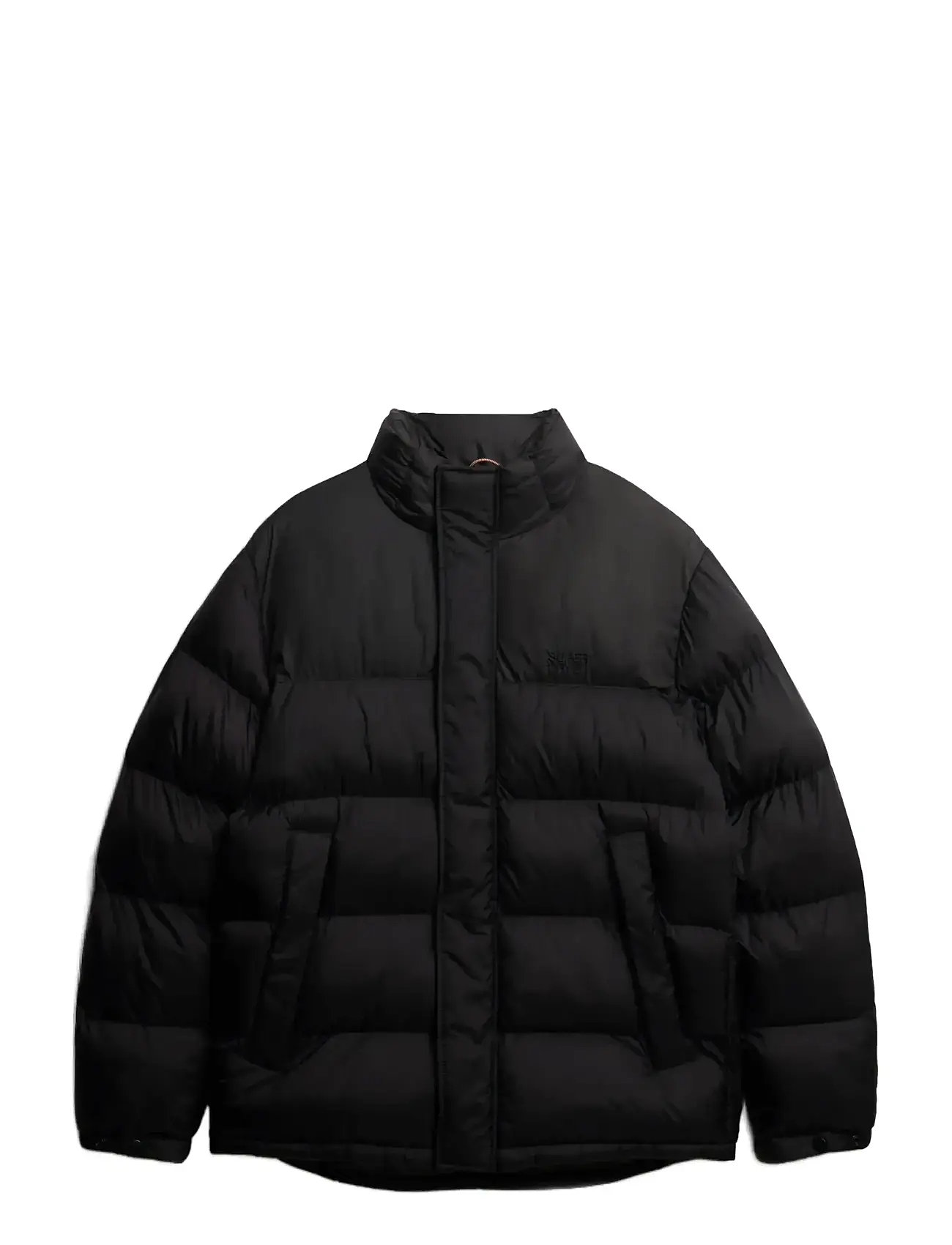 SUPERDRY Non Hooded Tech Gefüttert Jkt Schwarz - S - Herren