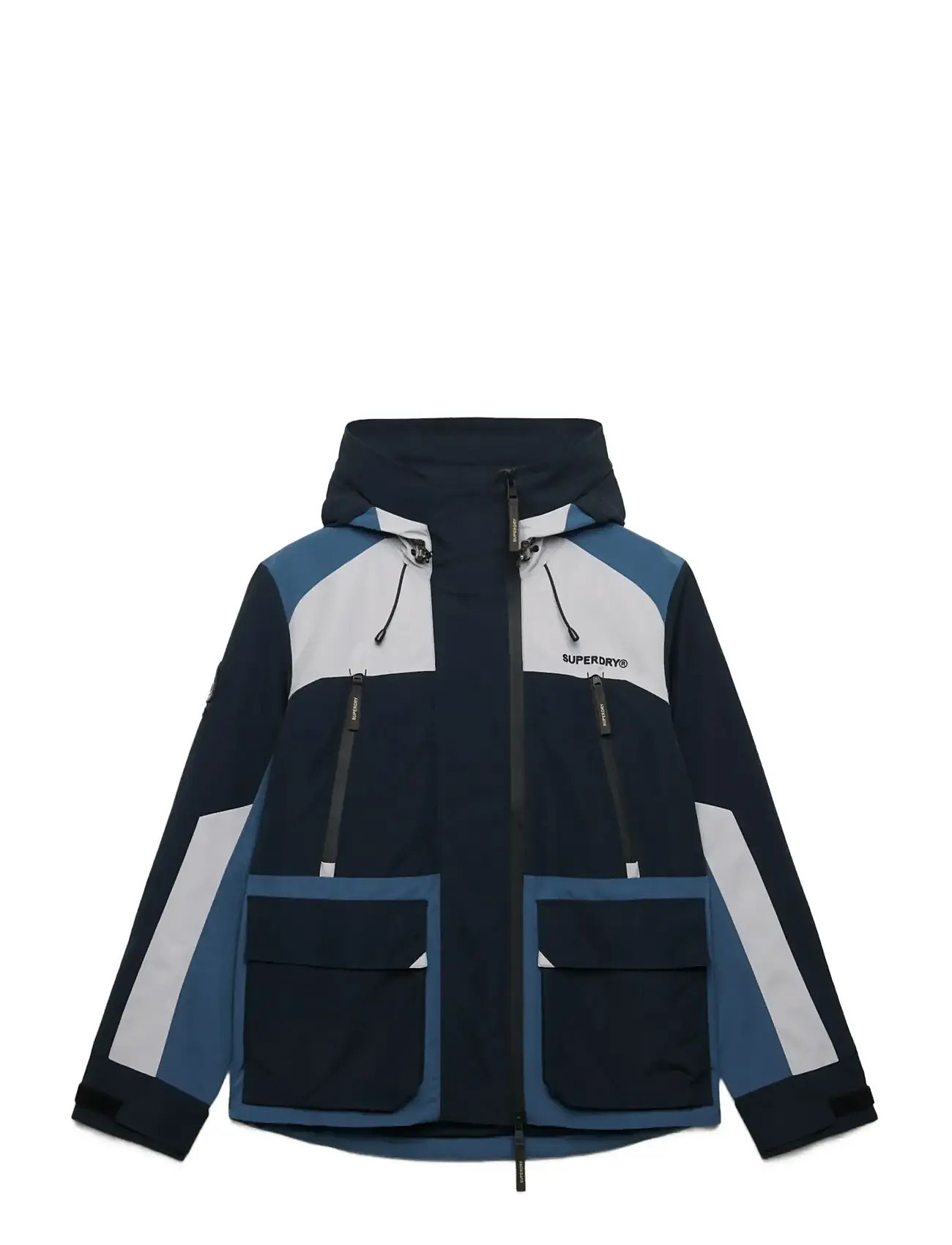 SUPERDRY Hood Colour Block Windbreaker Patterned - XL - Herren
