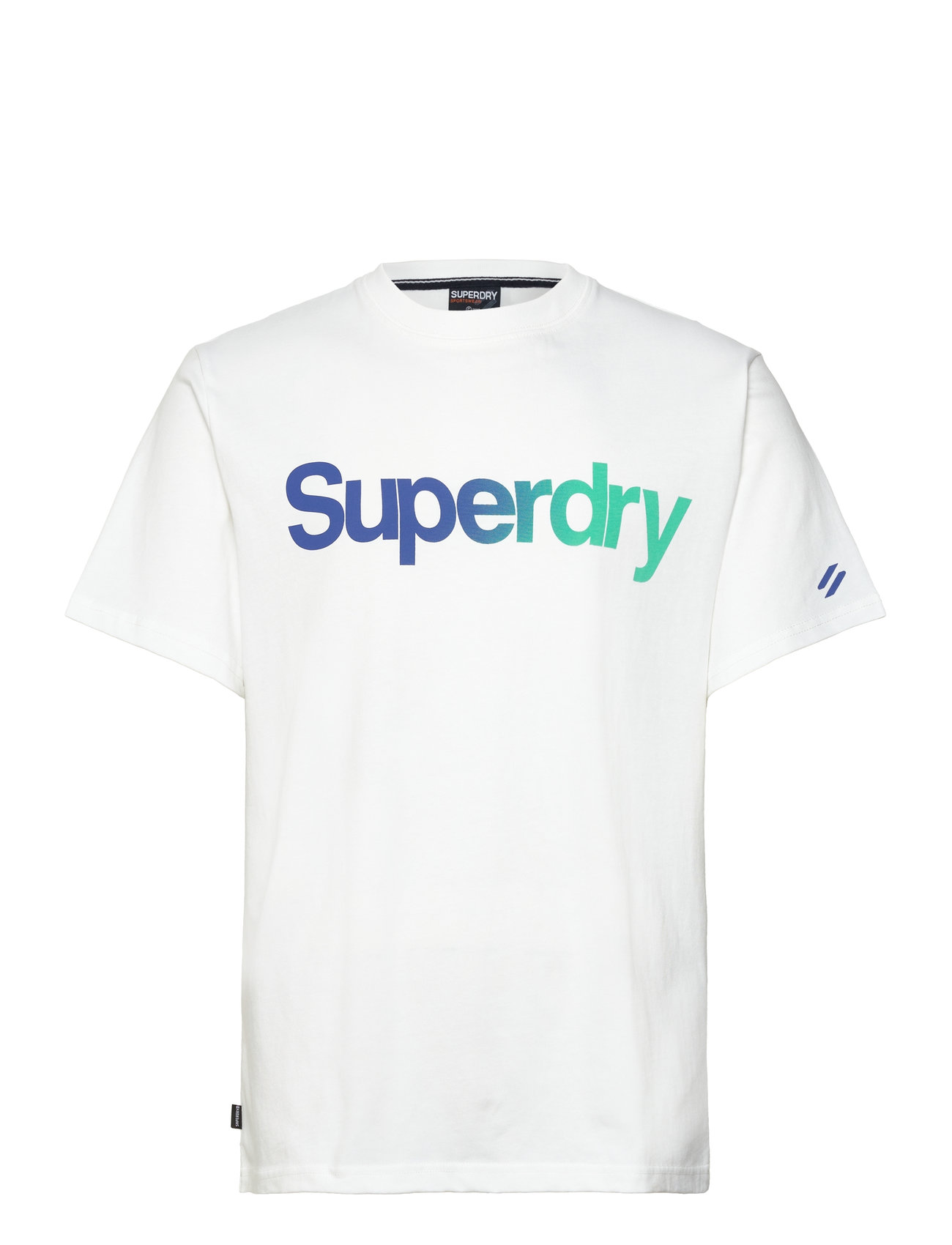 Core Logo Loose Tee White Superdry