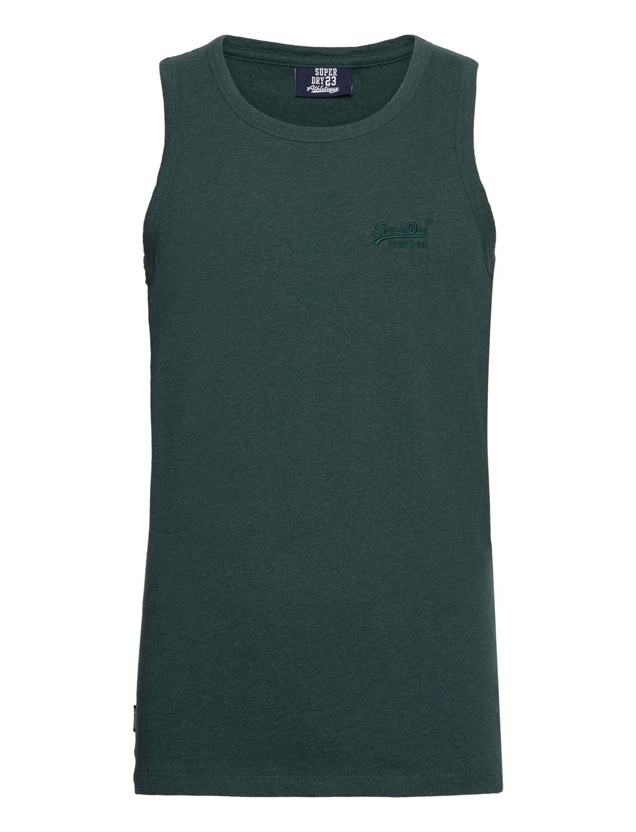 Essential Logo Vest Ub Tops T-shirts Sleeveless Green Superdry