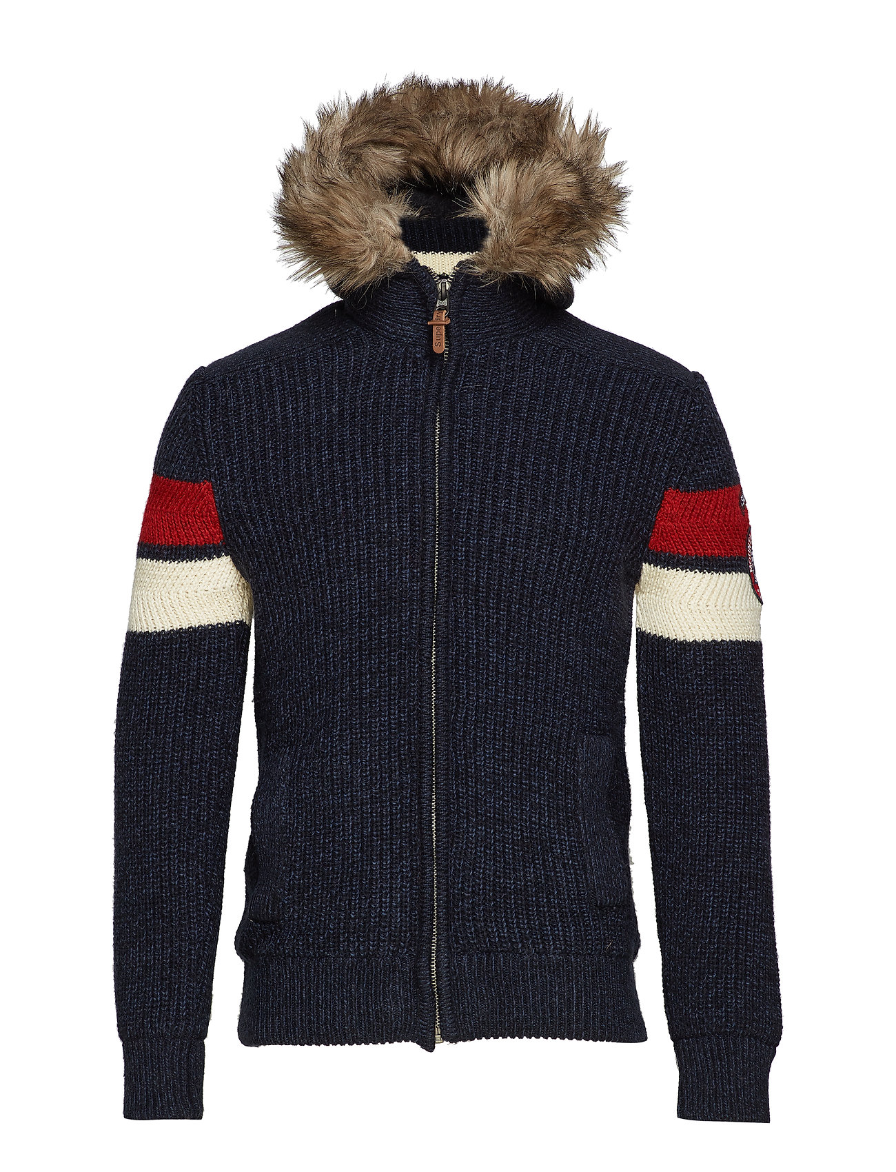 Super Ski Dog Hood Hoodie Pullover Blau SUPERDRY | Super Ski Dog Hood Hoodie Pullover Blau SUPERDRY |