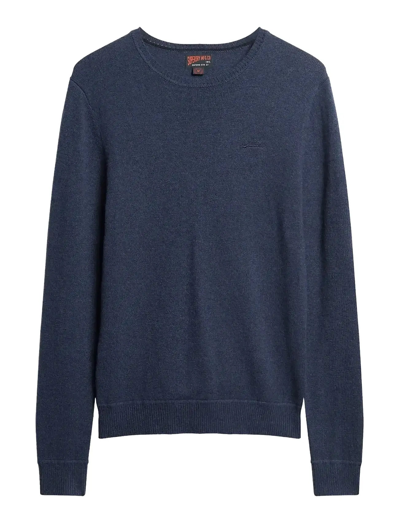 SUPERDRY Essential Slim Fit Crew Jumper Navy - S - Herren