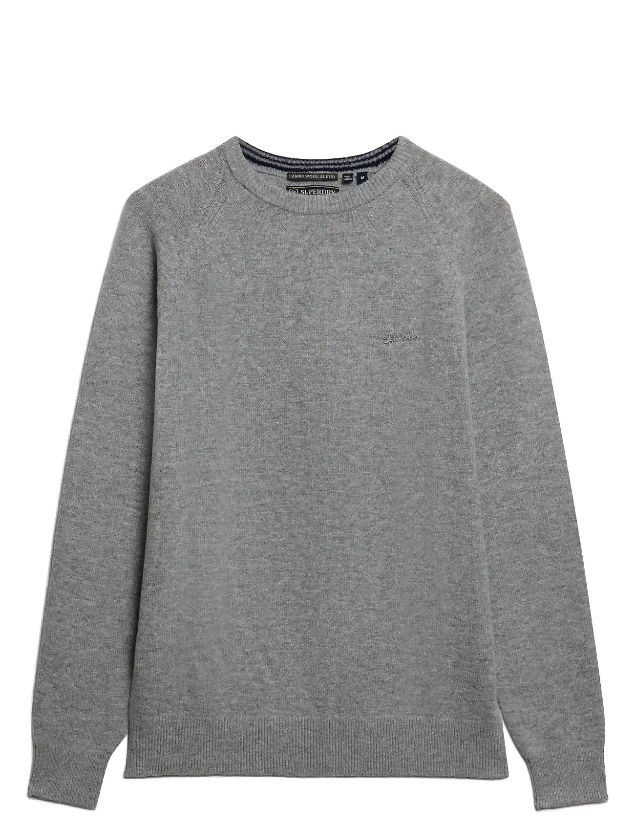 SUPERDRY Wolle Blend Jumper Grau - S - Herren