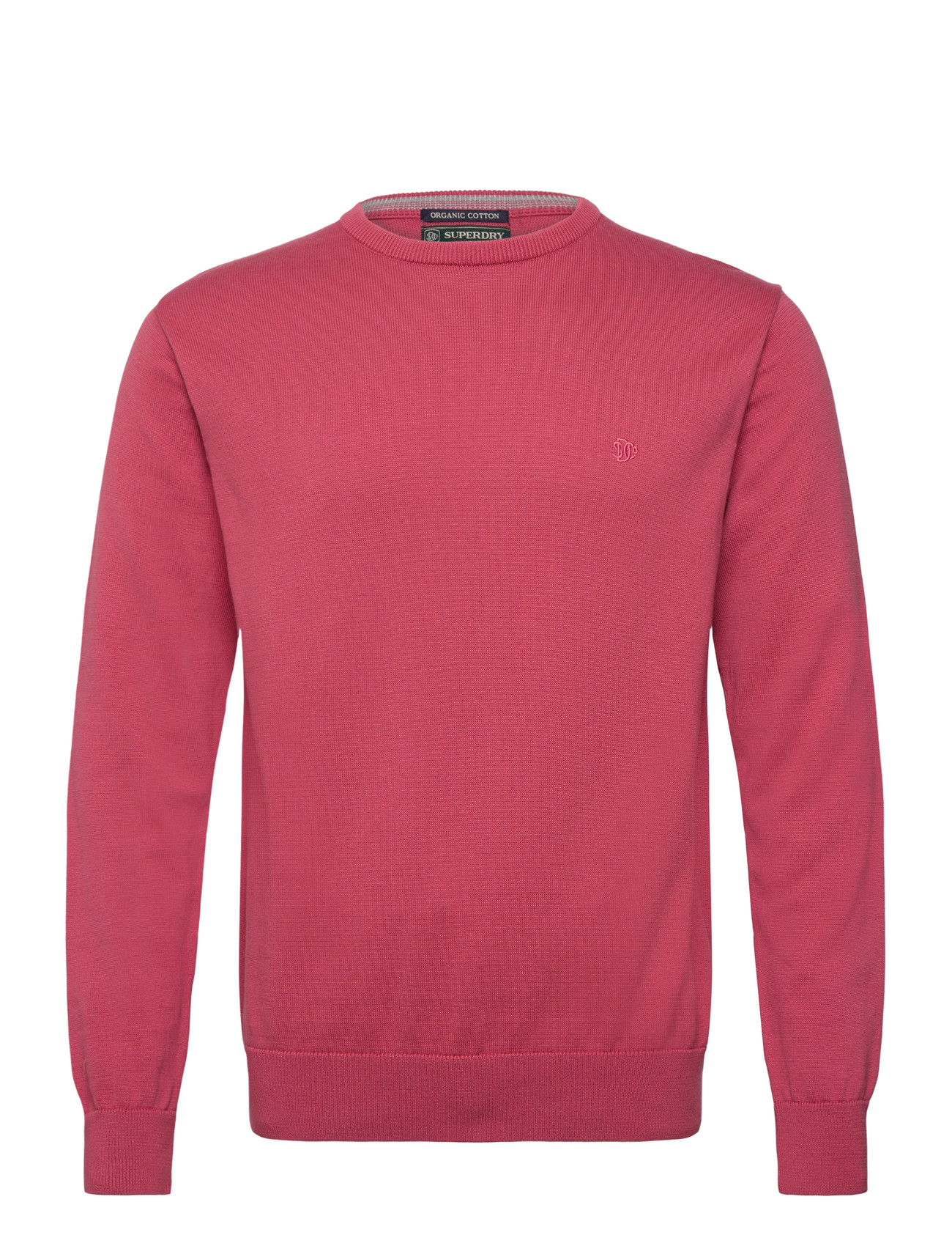 Superdry Essentials Cotton Jumper, XXL, Pink, Strik > Runde Halse, Herre