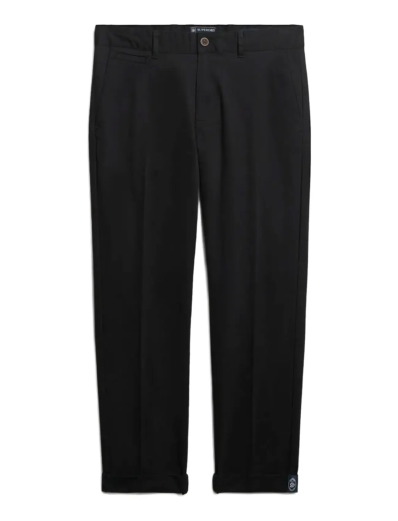 SUPERDRY Premium Regular Chino Schwarz - 29x32 - Herren