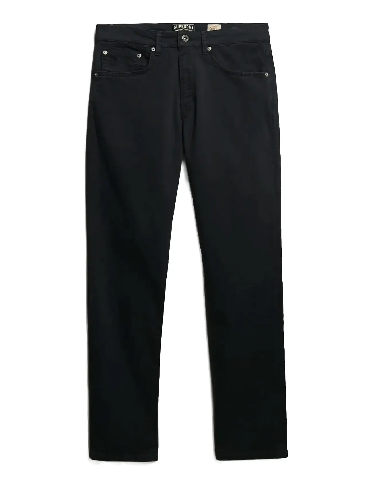 SUPERDRY Merchant Sateen 5 Pocket Hose Schwarz - 32x32 - Herren