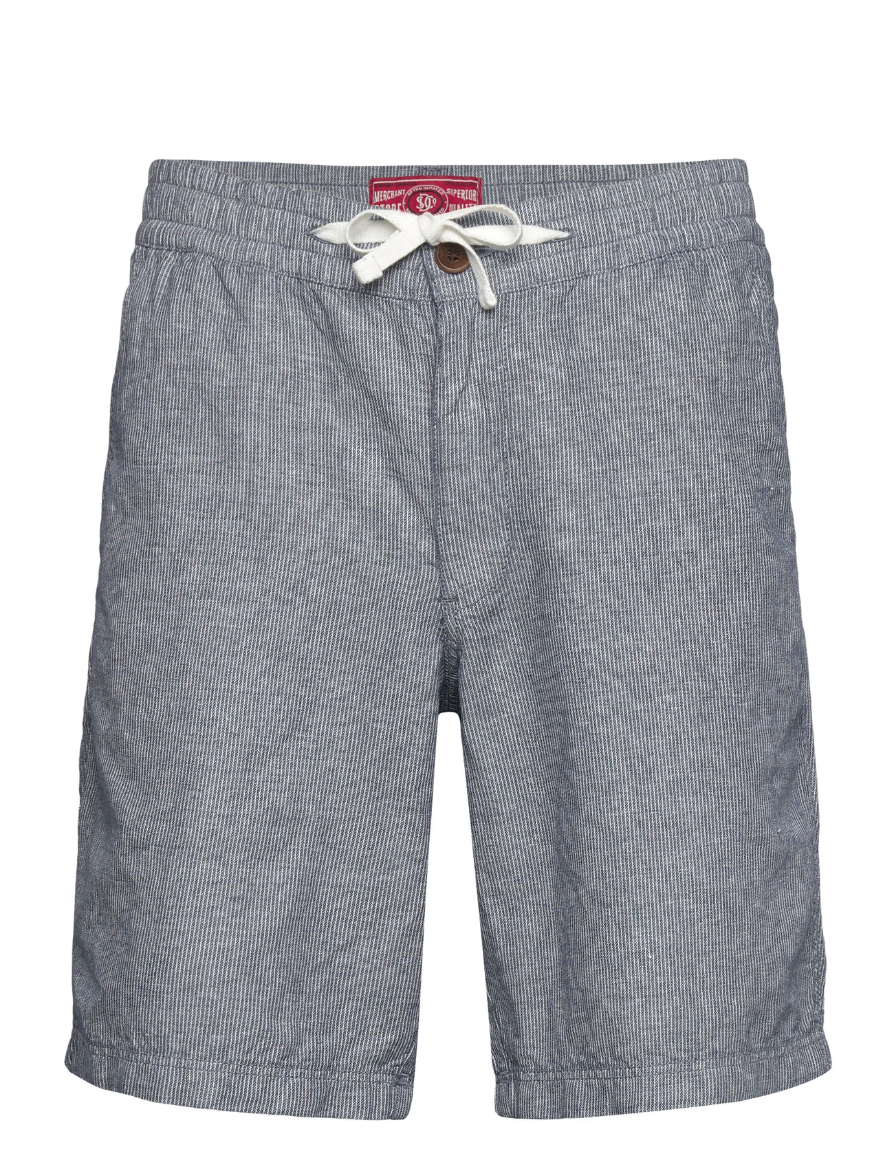 SUPERDRY Merchant Linen Kurz Blau - XXL - Herren