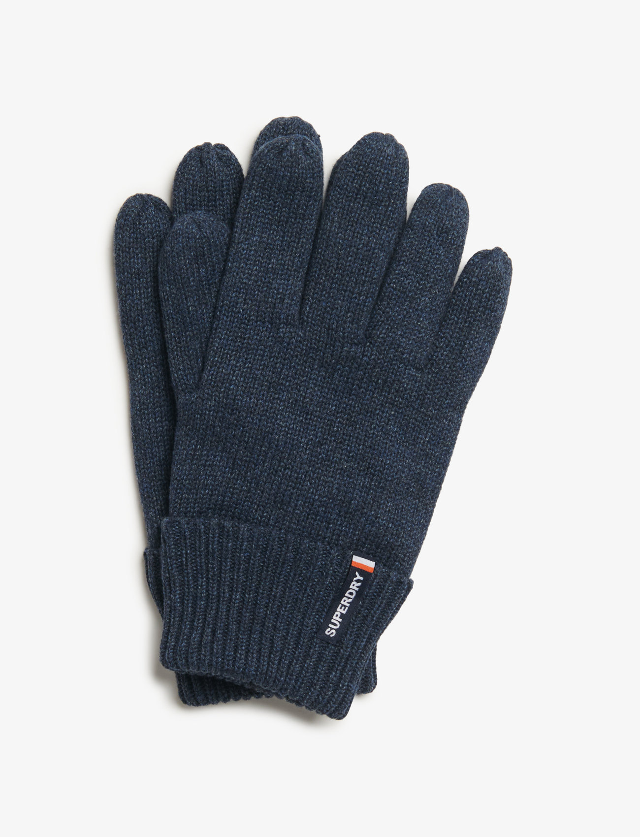 Superdry Essential Logo Knitted Gloves Marinblå