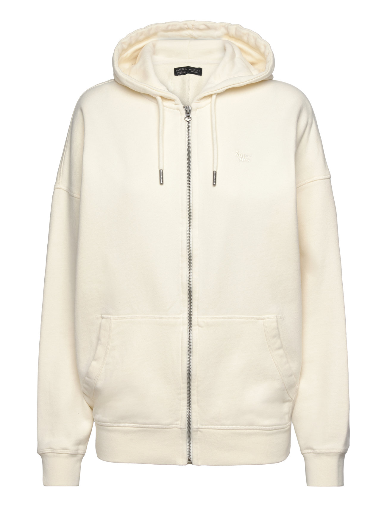 Superdry Studios Zip Hoodie Kräm