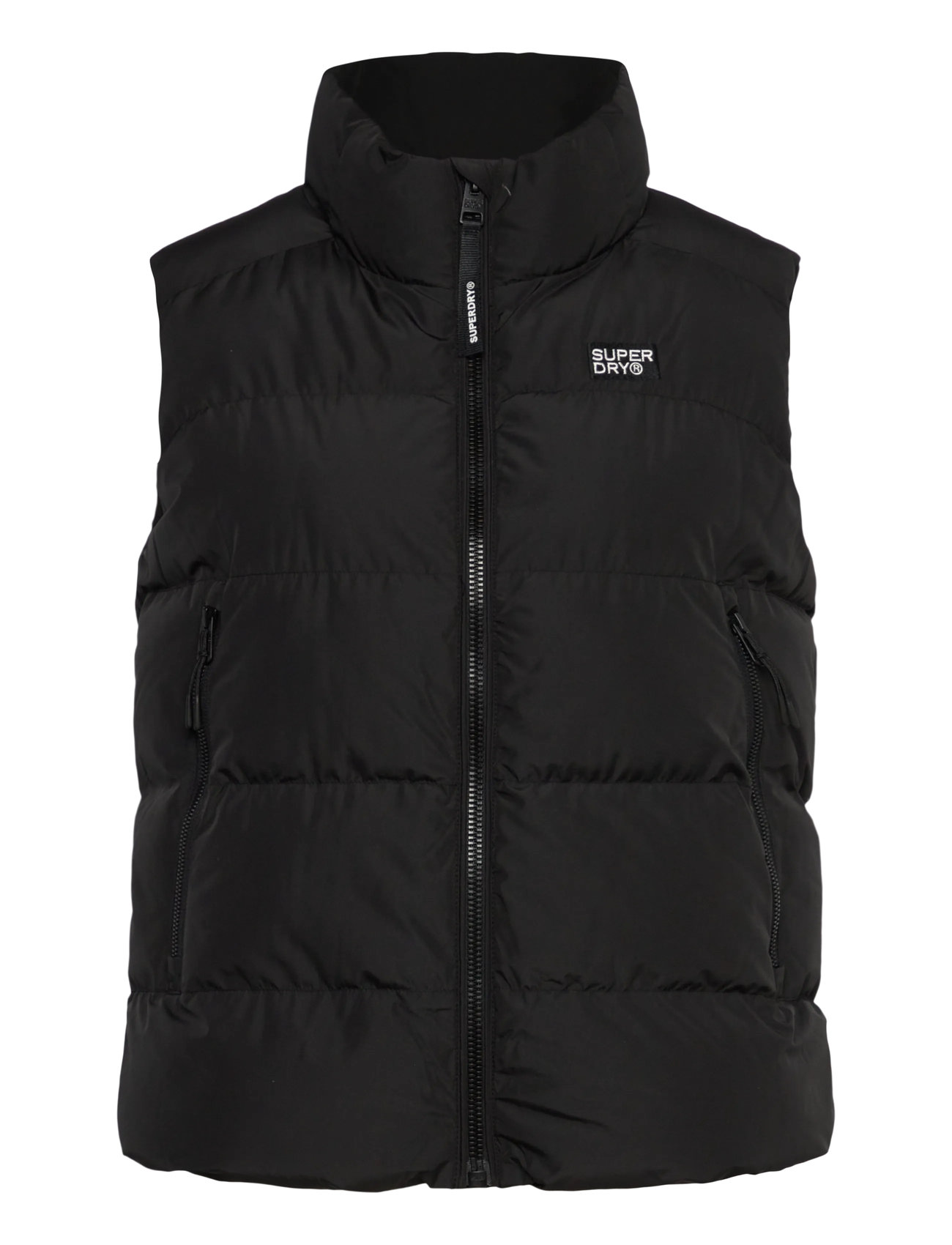 Superdry & Co PUFFER GILET - Chaleco - Denim Co Tobacco Brown/marrón
