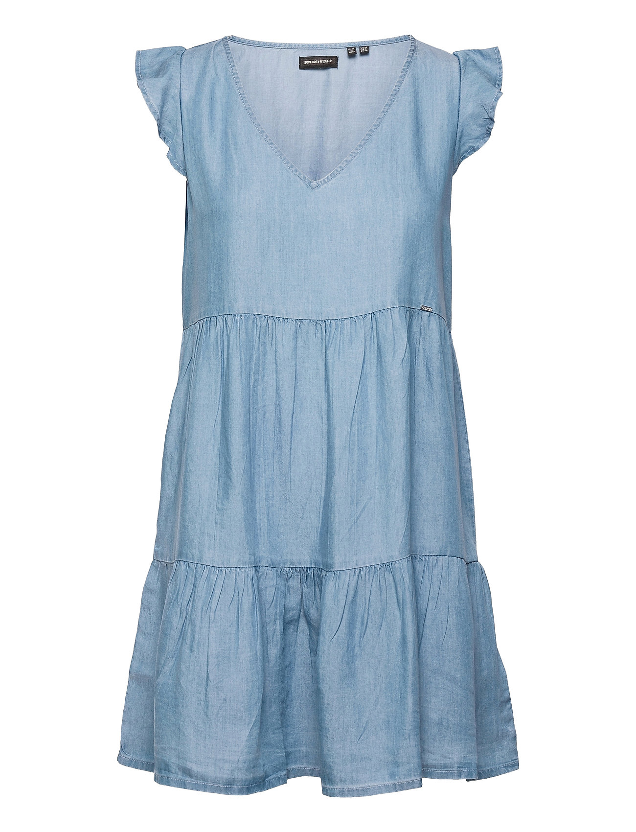 Tinsley Tiered Dress Dresses Party Dresses Sininen Superdry