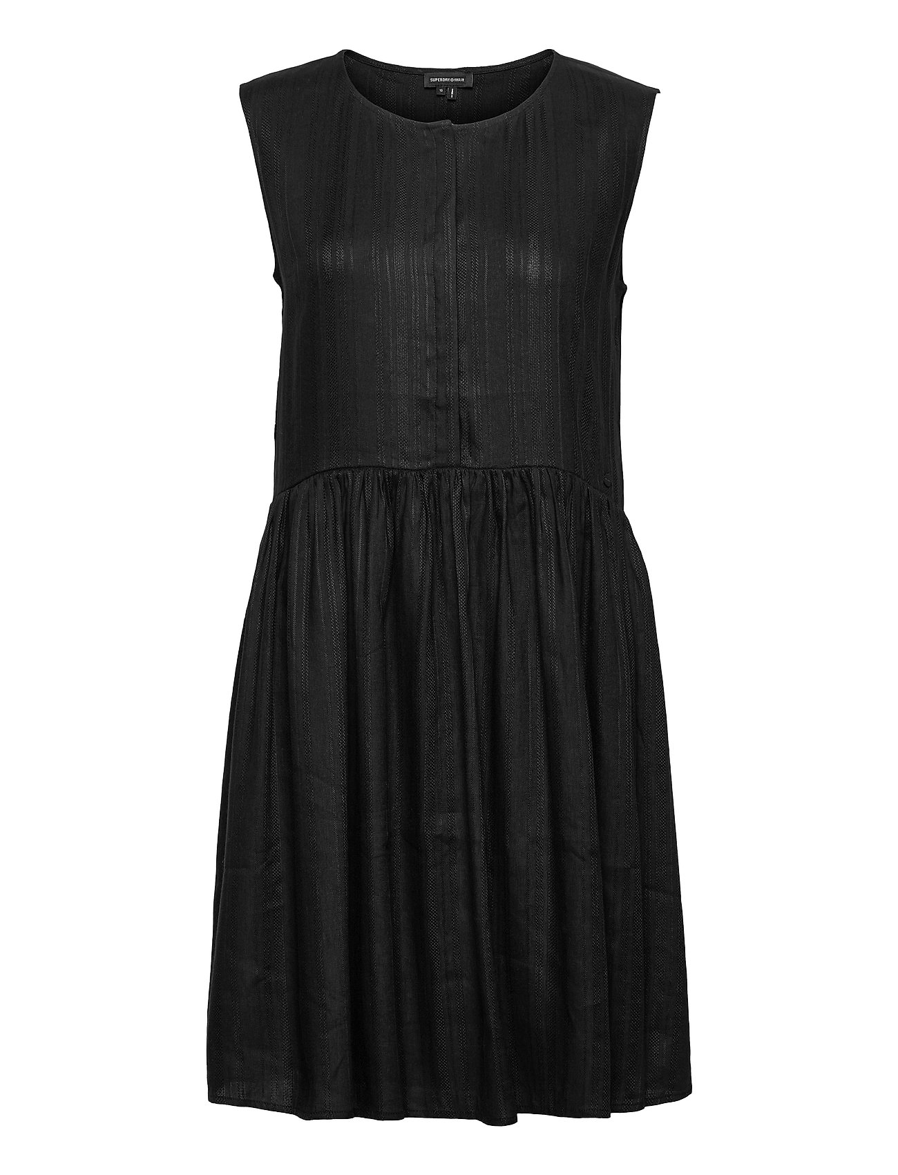 Textured Day Dress Black Superdry