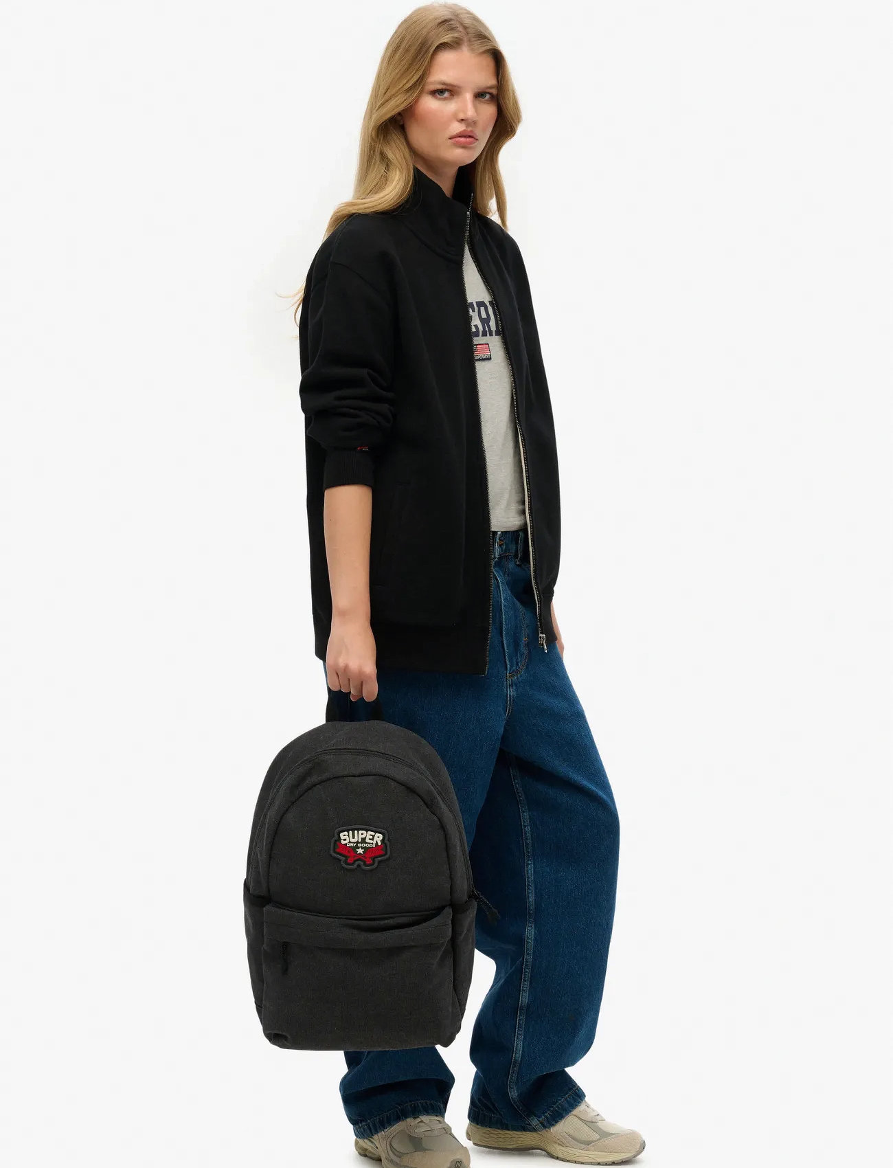 Superdry Workwear Canvas Montana, One Size, Black, Tasker > Rygsække, Herre