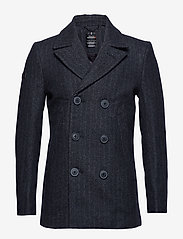 superdry rookie peacoat