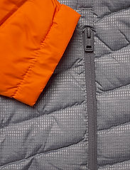 superdry chevron colour block down jacket