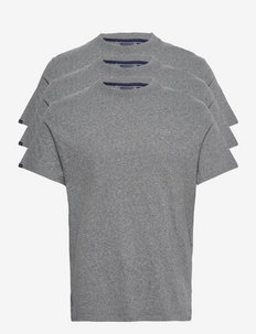 VLE TEE TRIPLE PACK - t-shirts - noos grey marl