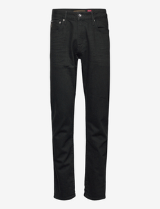 VINTAGE SLIM JEAN - džinsa bikses ar tievām starām - venom washed black