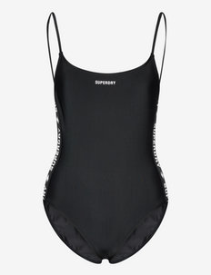 CODE ESSENTIAL TAPE SWIMSUIT - accessoires de natation - black
