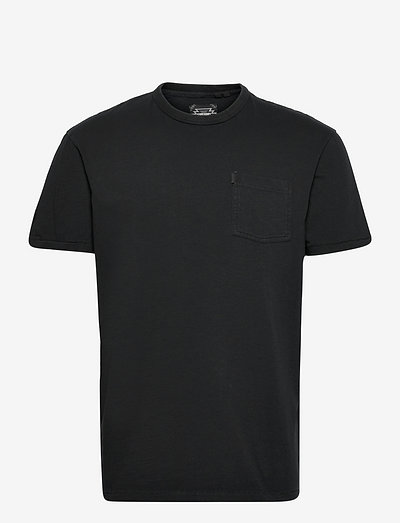 VINTAGE SURF RANCHERO PKT TEE - basic t-shirts - black
