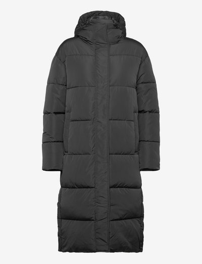 Longline duvet coat