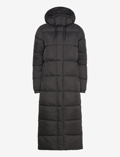 Longline ripstop puffer jacket