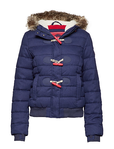 toggle puffer jacket