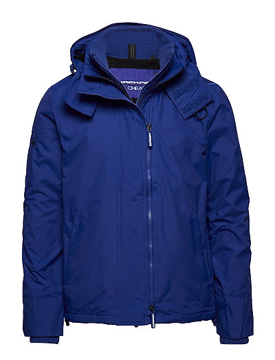 SUPERDRY Arctic Hood Popzip Windcheater Dünne Jacke Blau SUPERDRY