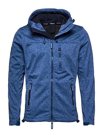 SUPERDRY Hooded Windtrekker Dünne Jacke Blau SUPERDRY