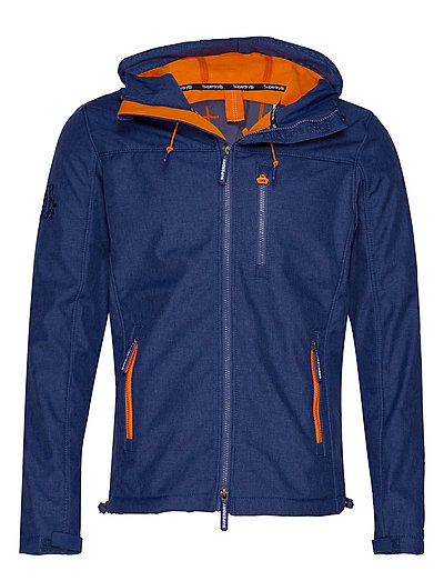 SUPERDRY Hooded Windtrekker Dünne Jacke Blau SUPERDRY