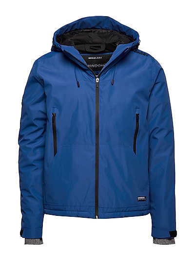 SUPERDRY Padded Elite Windcheater Gefütterte Jacke Blau SUPERDRY