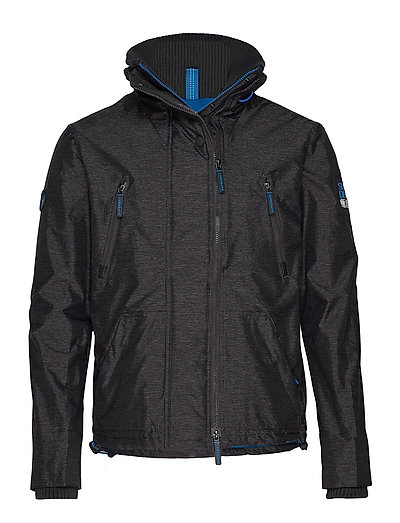 SUPERDRY Polar Windattacker Gefütterte Jacke Schwarz SUPERDRY