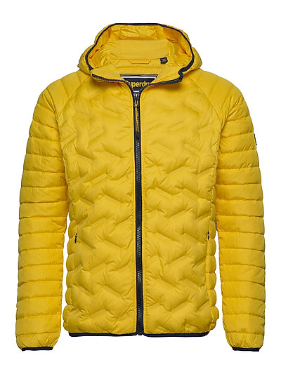 SUPERDRY Down Radar Mix Quilt Jacket Steppjacke Gelb SUPERDRY