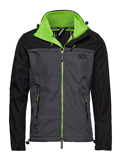 SUPERDRY Sd Track Windtrekker Dünne Jacke Schwarz SUPERDRY