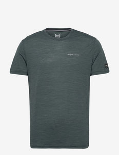 M TO INFINI TEE - treniruočių marškinėliai - urban chic melange/silver reflective