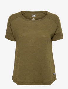 W ISLA TEE - t-shirts - bleech melange