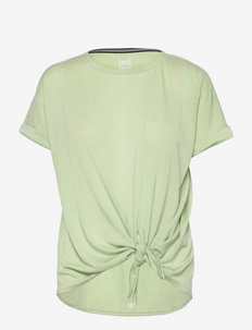 W JP KNOT TEE - t-shirts - celadan green