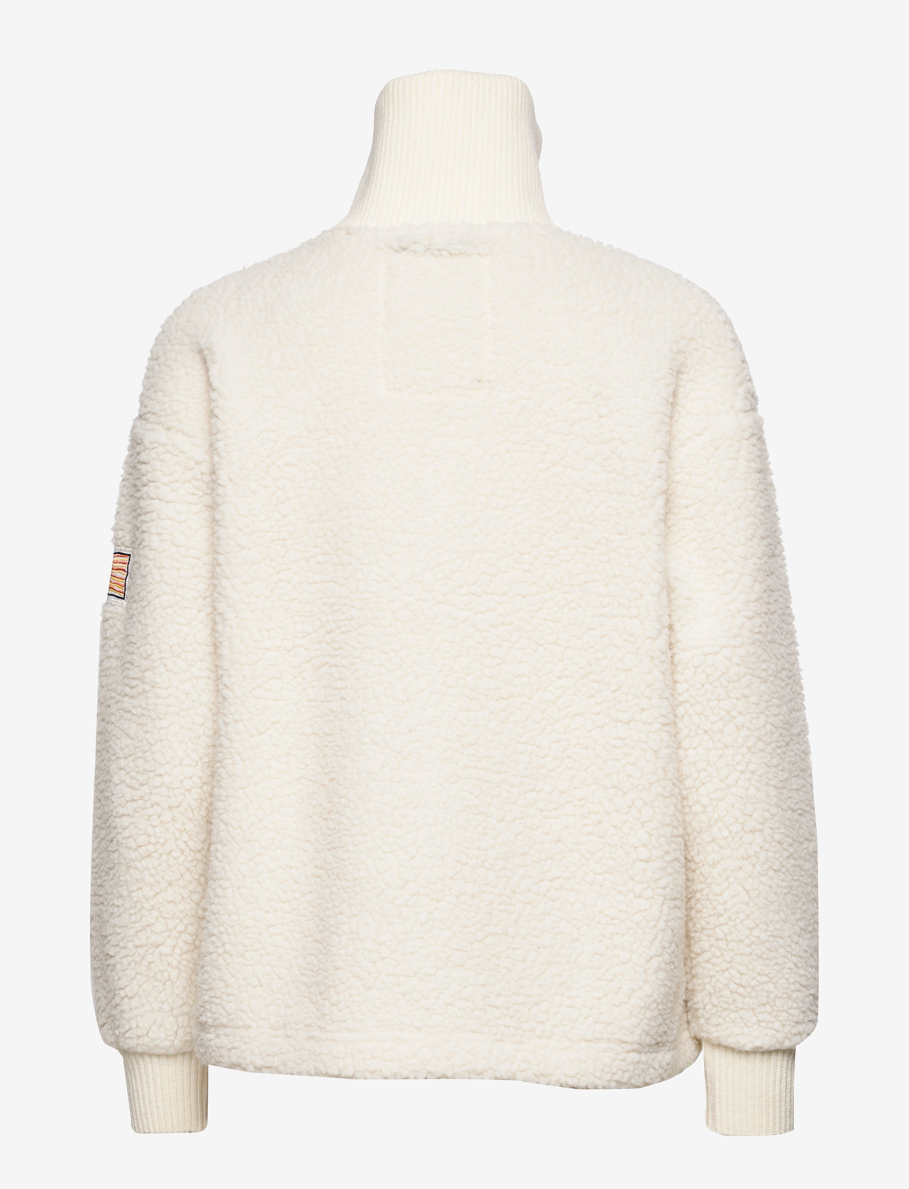 svea kathryn pile zip sweater